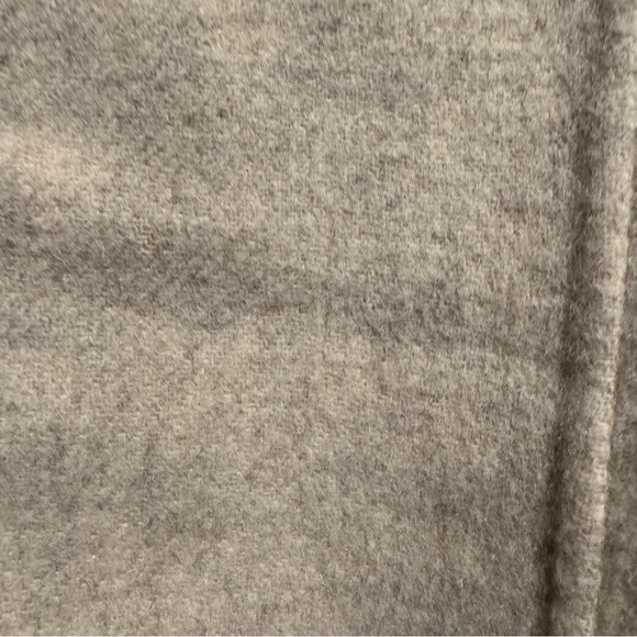 Tweeds Beige Collared Wool Blend Jacket Pea Coat Women Size XL - Picture 6 of 8